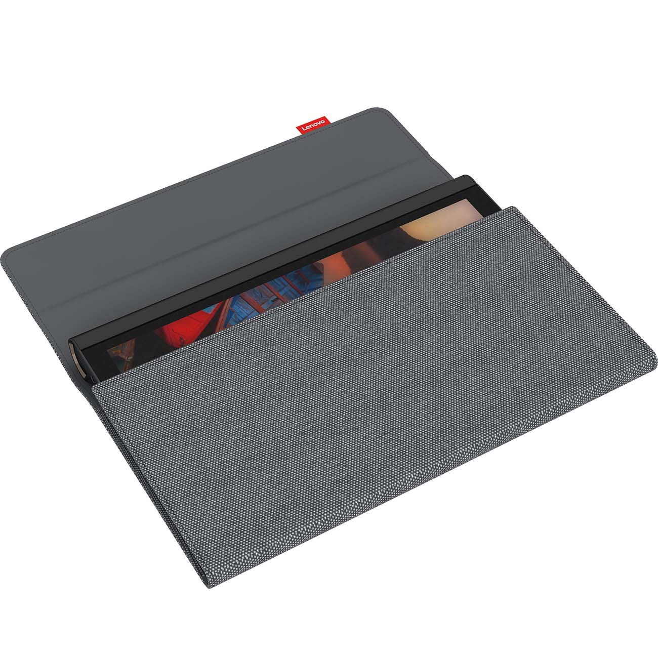 Чехол для планшетного компьютера Lenovo Yoga Smart Tab Sleeve Gray (ZG38C02854) YT-X705