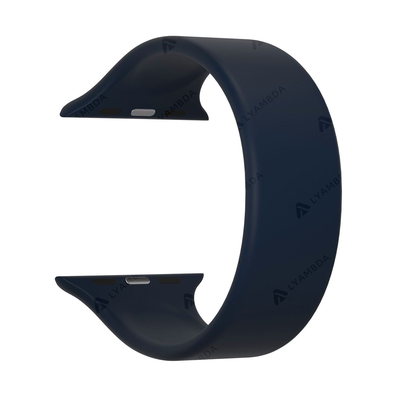 Силиконовый ремешок LYAMBDA ATRIA для Apple Watch 38/40/41 mm DSJ-23-40-DB темно-синий