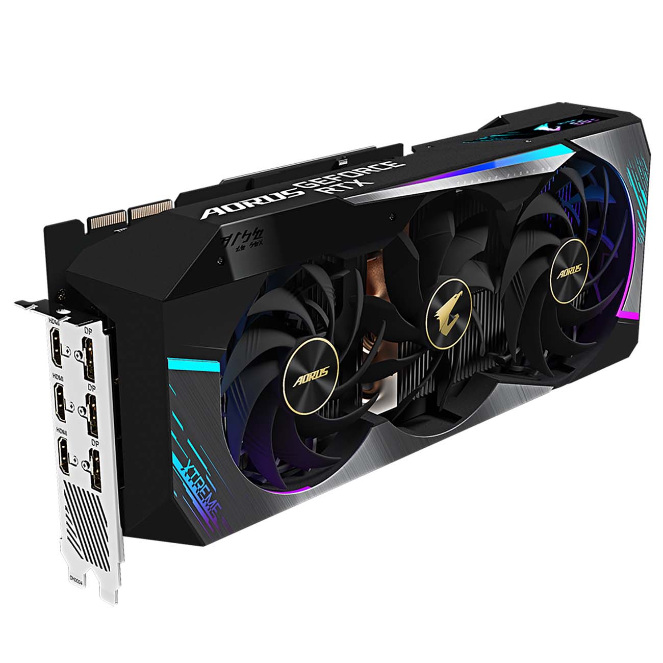 Видеокарта GIGABYTE Aorus GeForce RTX 3090 Xtreme 24G