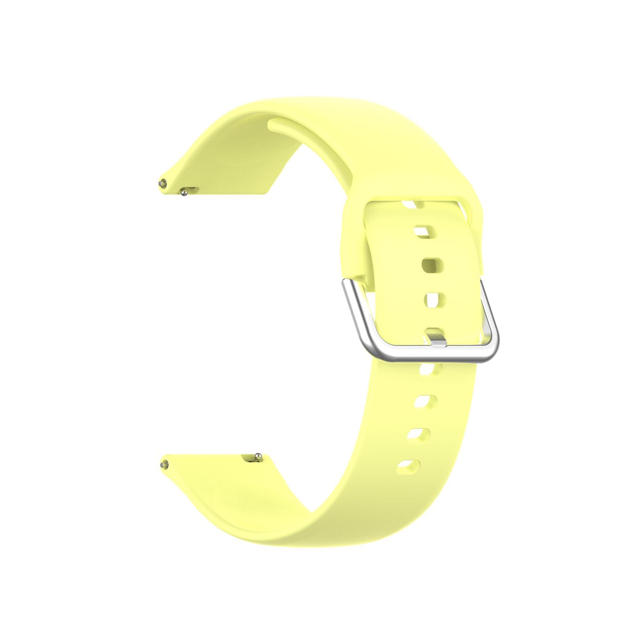 Сменный ремешок Red Line силиконовый 20mm Yellow