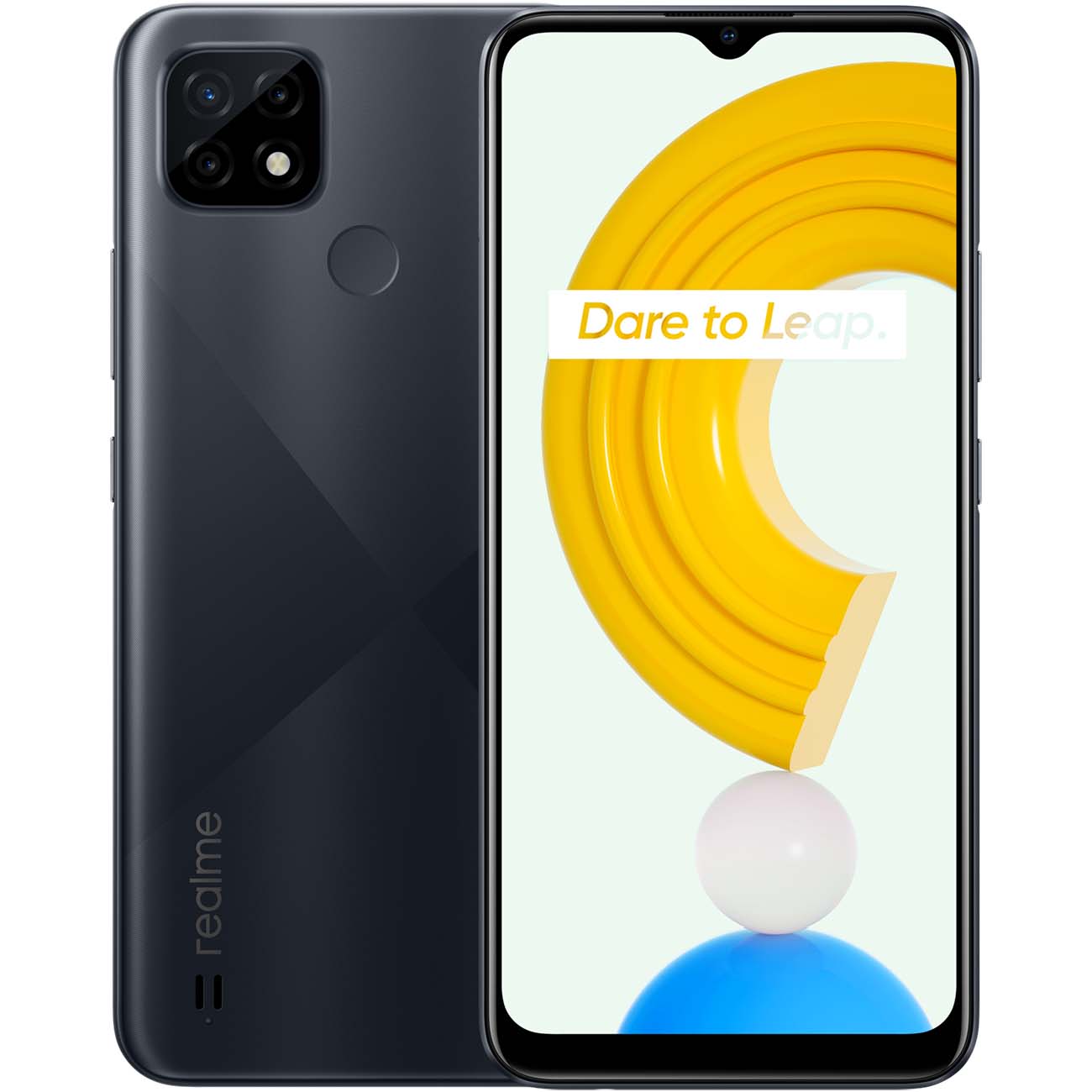 Смартфон realme C21 3+32GB Cross Black (RMX3201) фото