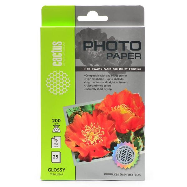 Фотобумага для принтера Cactus CS-GA620025