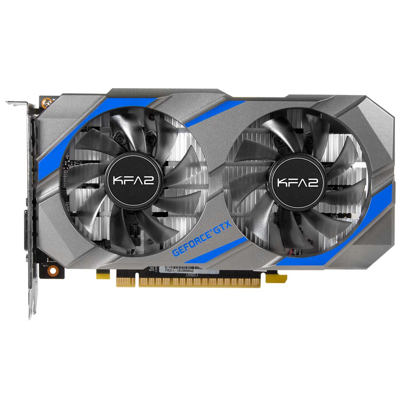 Видеокарта KFA2 GTX1050 Ti 1 Click OC PCI-E 4GB (50IQH8DSQ31K)