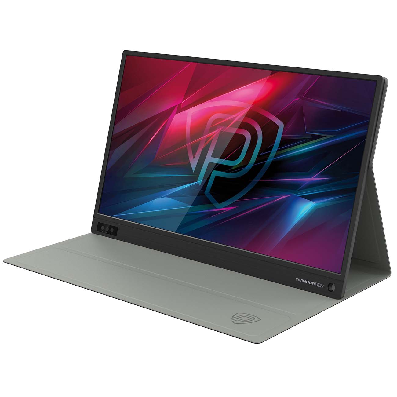 Монитор Prestigio TwinScreen 16 15.6" IPS черный PPM101FHD16