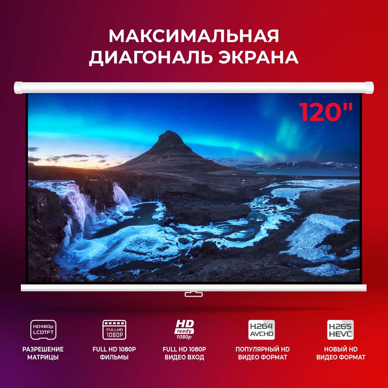 Проектор HIPER Cinema A4 Black