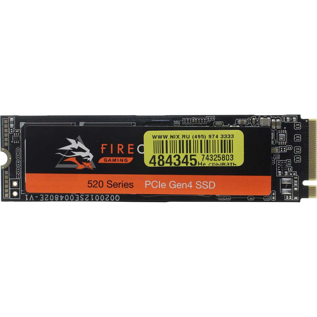 Внутренний SSD накопитель Seagate 500GB FireCuda 520 TLC 3D NAND (ZP500GM3A002)