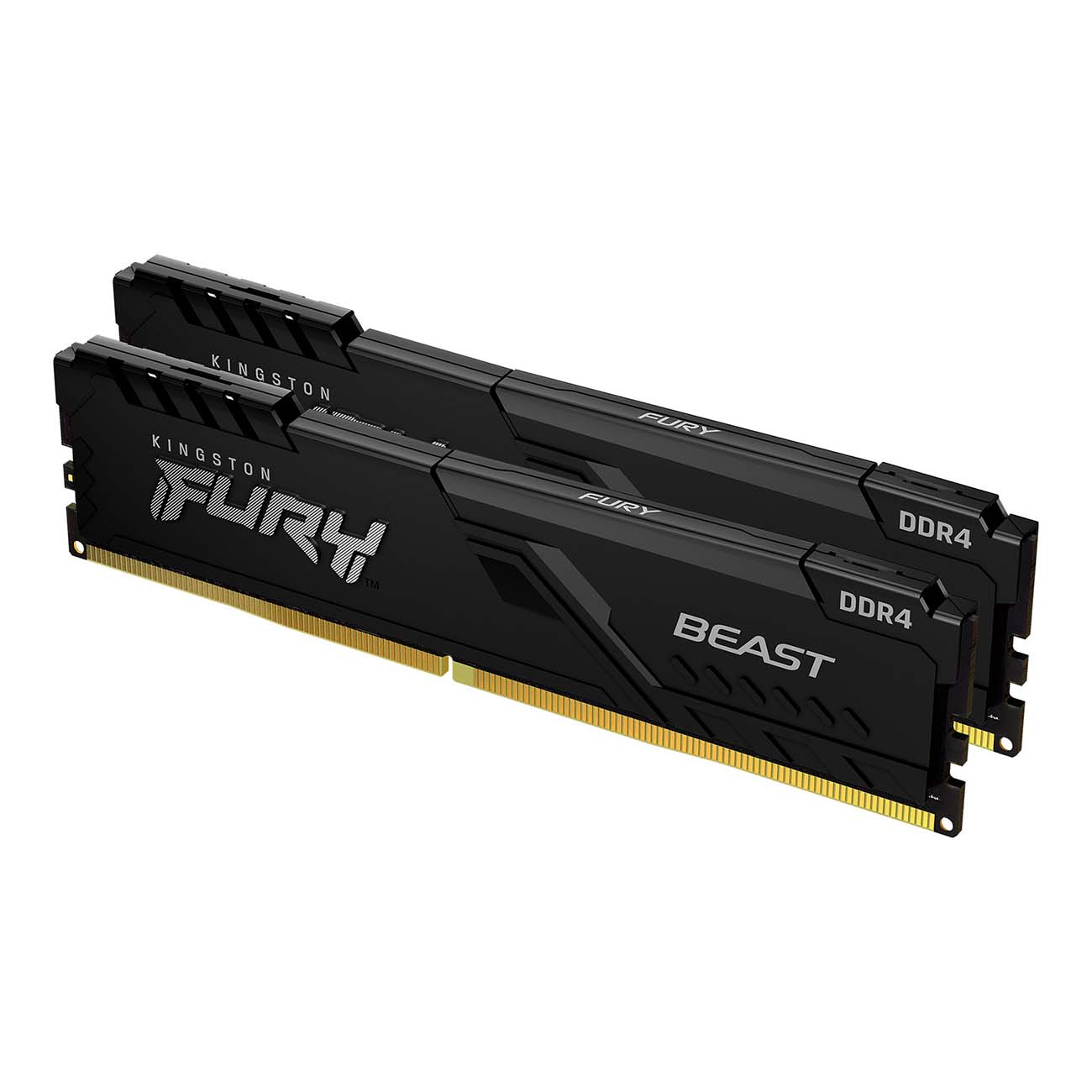 Оперативная память Kingston FURY Beast DDR4 16 ГБ 3200МГц DIMM (KF432C16BBK2/16) (2x8Gb Kit) фото