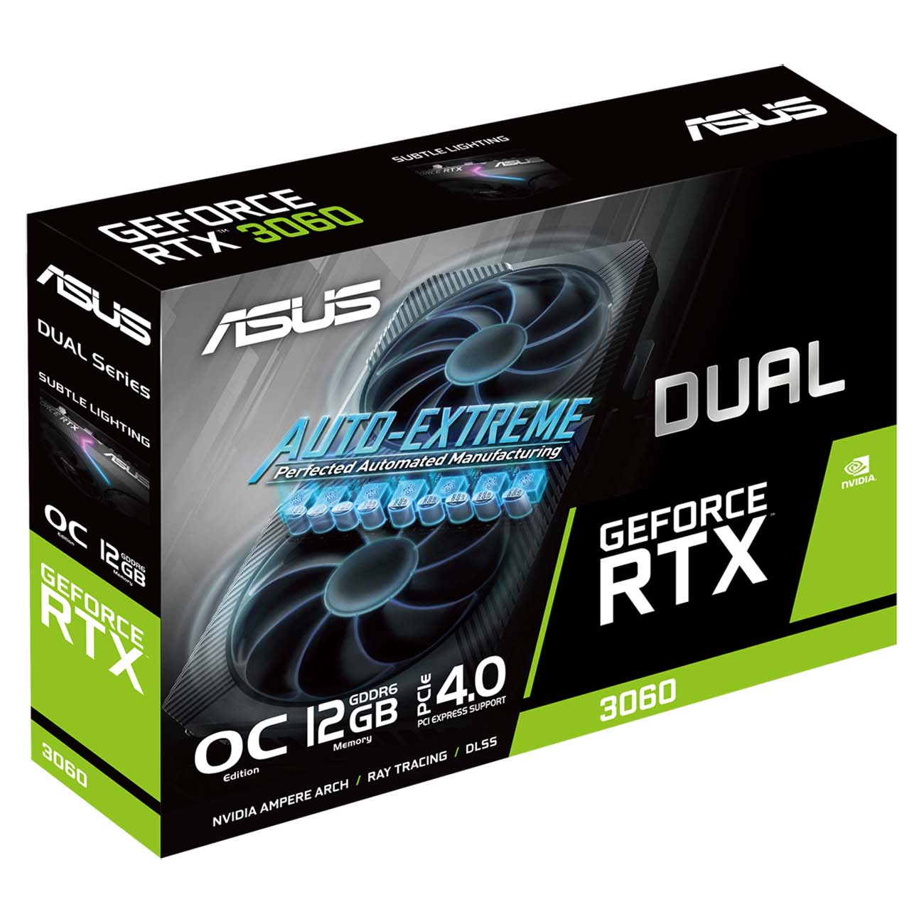 Видеокарта ASUS Dual GeForce RTX 3060 V2 OC Edition