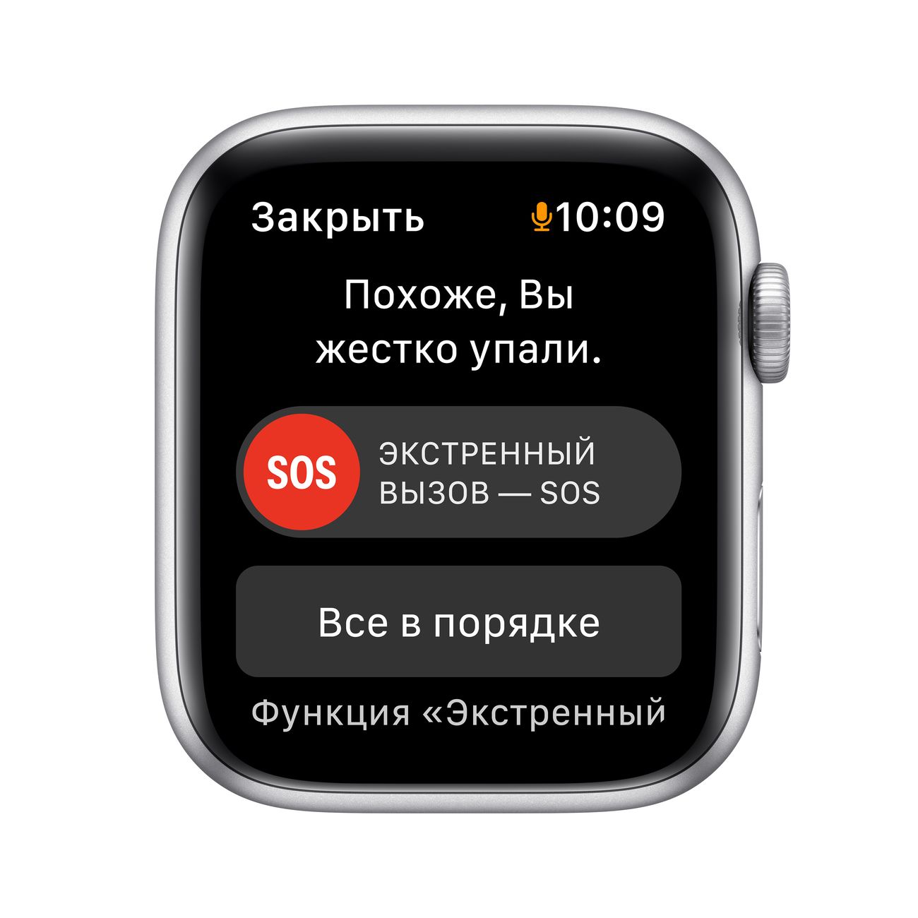 Смарт-часы Apple Watch SE 2020 Nike 44mm Silver Aluminum Case with Pure Platinum/Black Nike Sport Band (MKQ73RU/A)