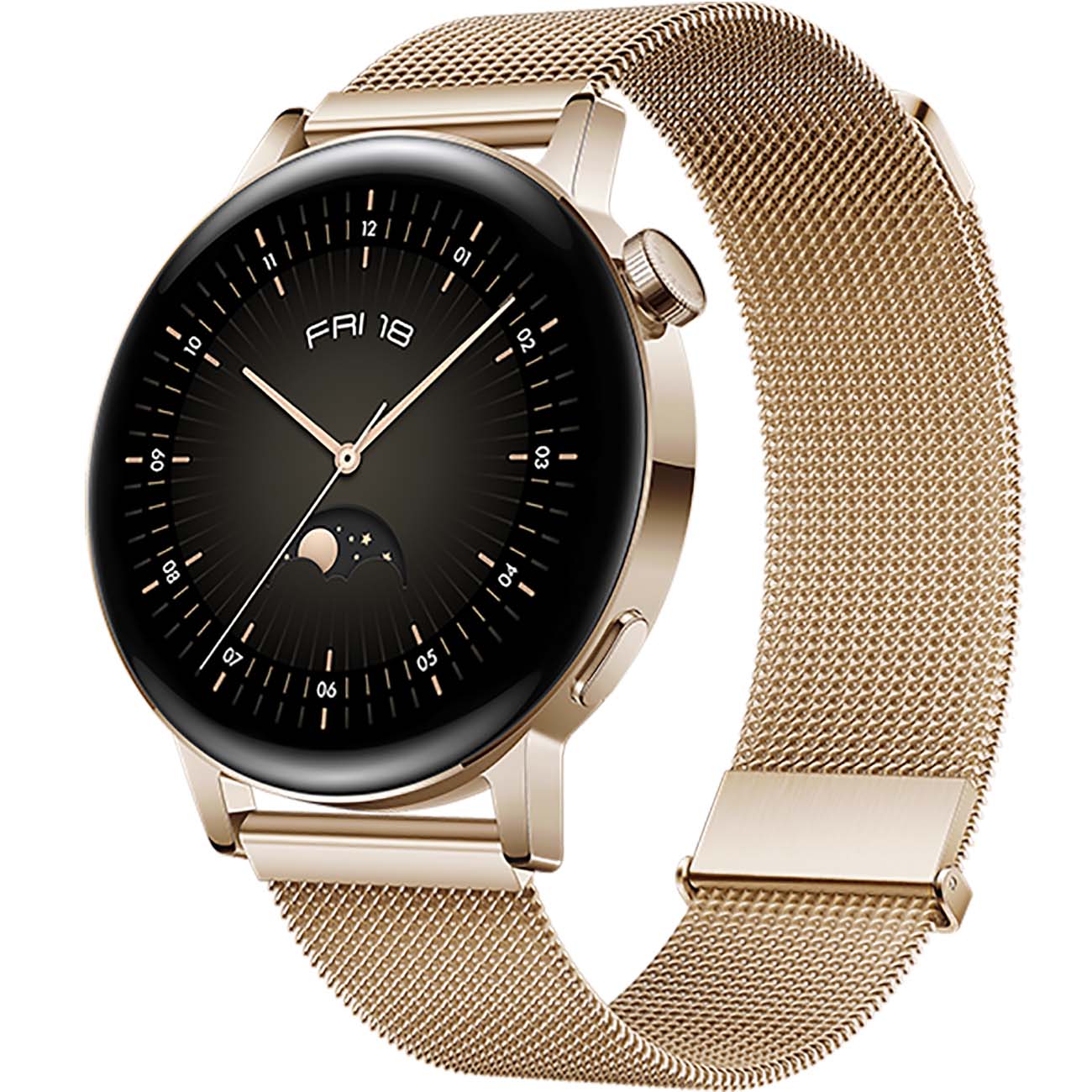 Смарт-часы HUAWEI GT 3 MIL-B19 Gold SS / Gold Milanese фото