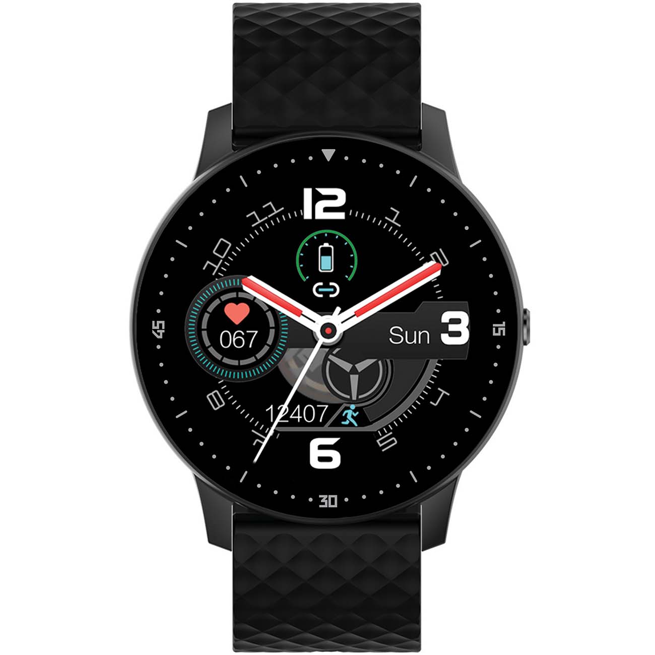 Смарт-часы Digma Smartline D3 1.3'' TFT Black (D3B)