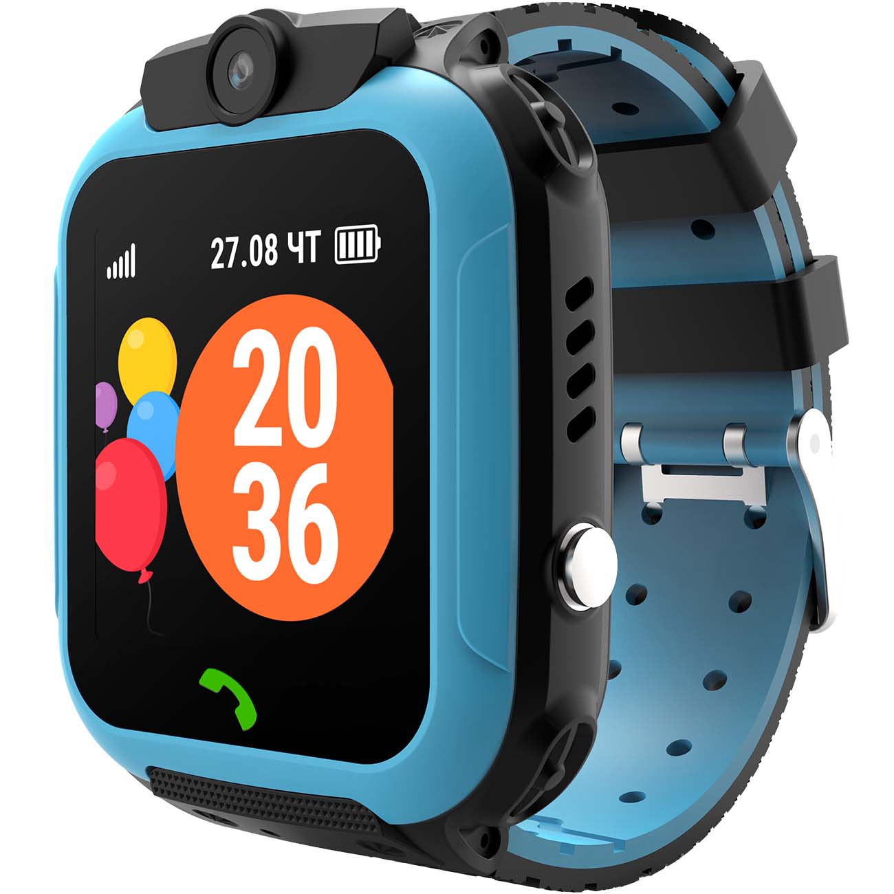 Часы с GPS трекером Geozon Lite Plus Blue (G-W18BLU) фото