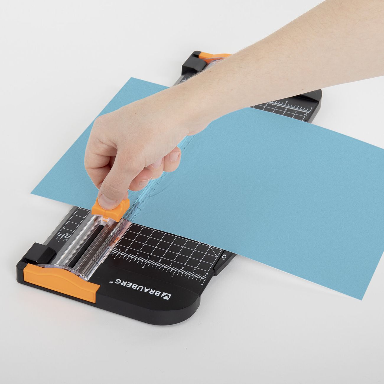 Резак Brauberg Super A4, до 12 л, 310 мм (532328)