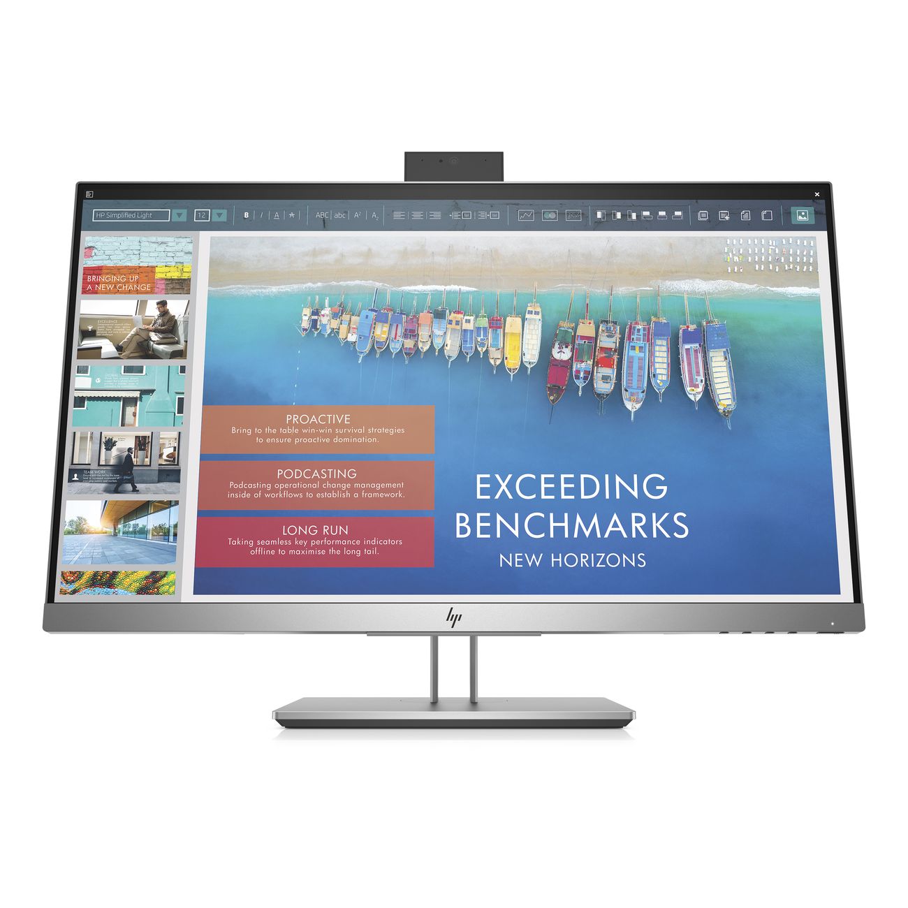 Монитор HP 23.8"/IPS/1920х1080/60Гц/серебристый (E243d) фото