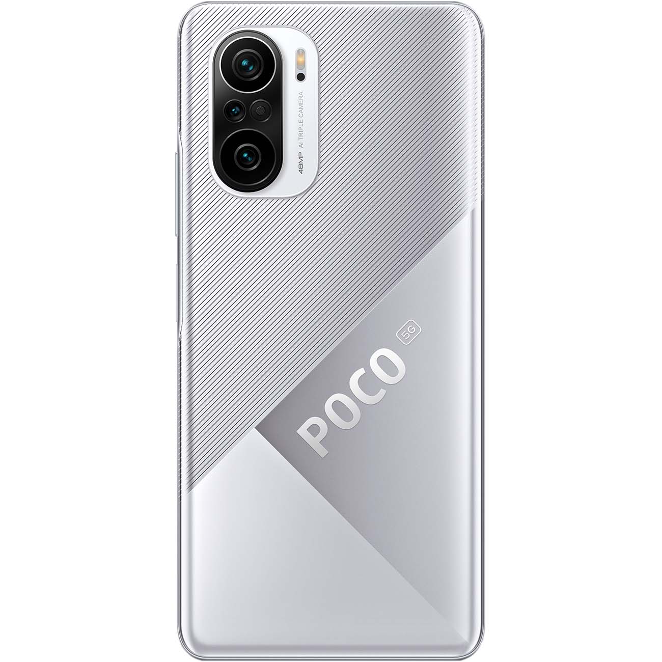 Смартфон POCO F3 256GB Moonlight серебристый