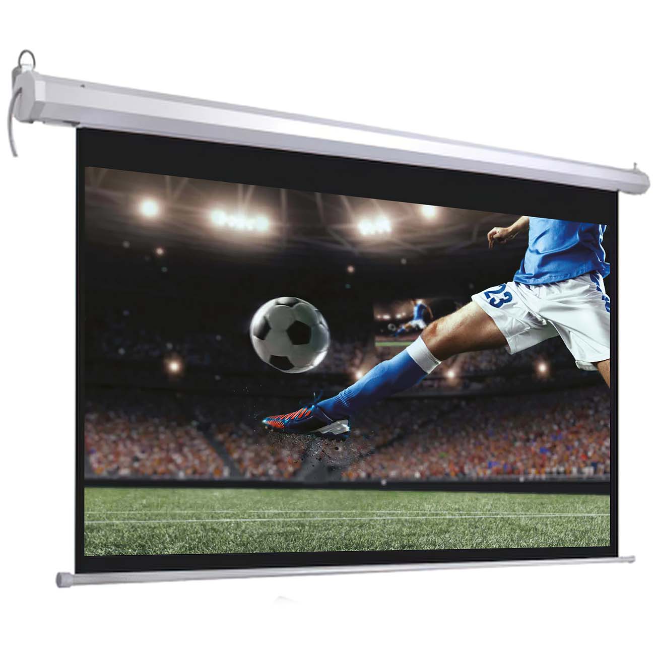 Экран для видеопроектора HIPER Cinema SMR 16X9-120 (149x266см наст.-пот.с прив.) фото