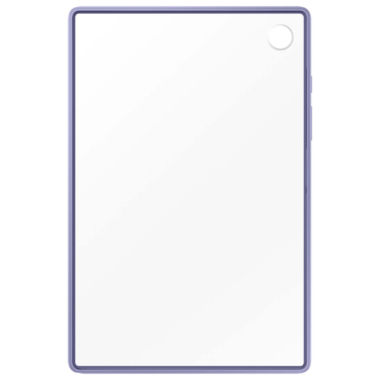 Чехол для планшета Samsung Clear Edge Cover Tab A8 (EF-QX200) прозрач./фиолетовая рамка