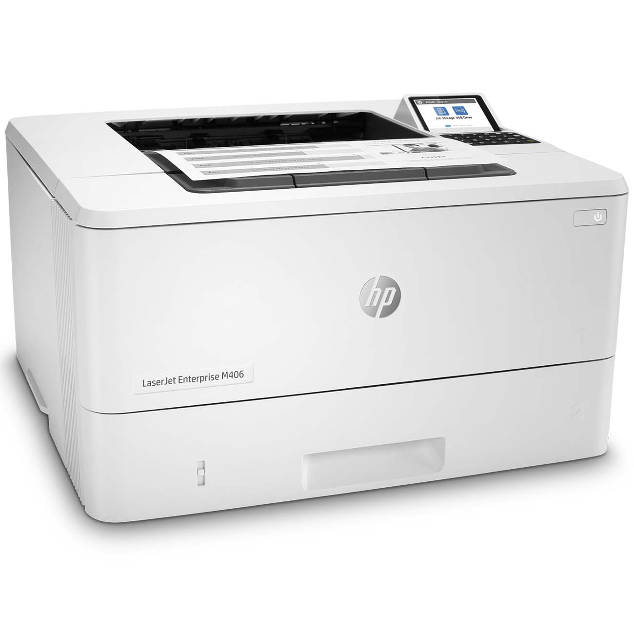 Лазерный принтер HP LaserJet Enterprise M406dn (3PZ15A)