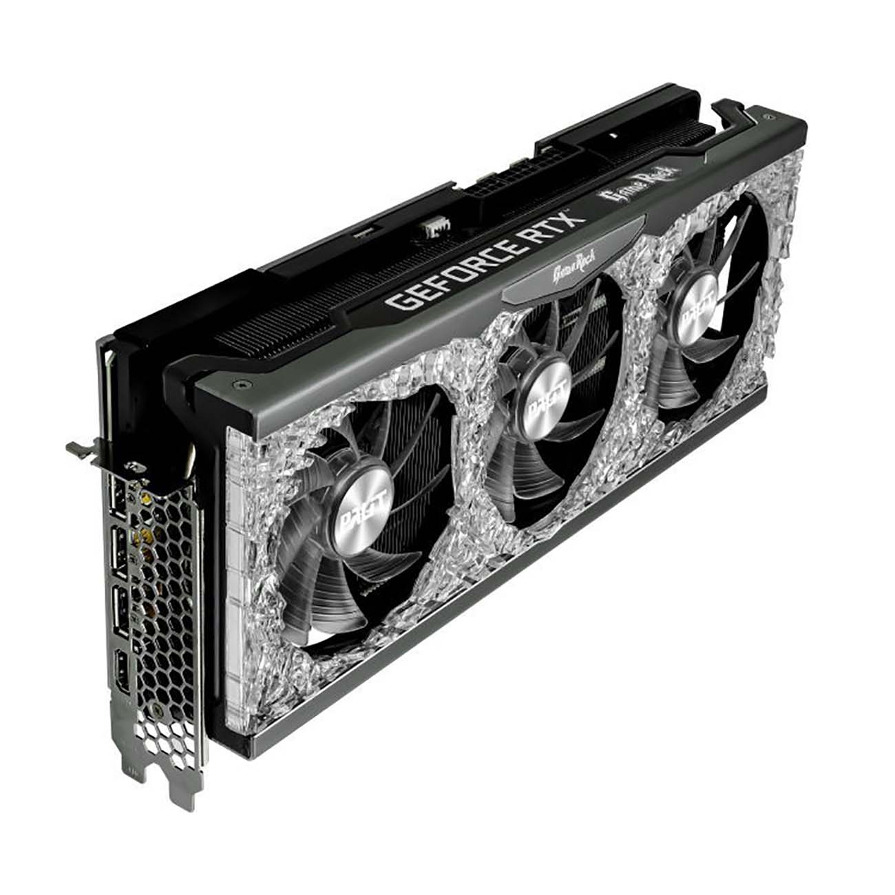 Видеокарта Palit NVIDIA GeForce RTX 3080 GameRock 12GB (NED3080019KB-1020G)