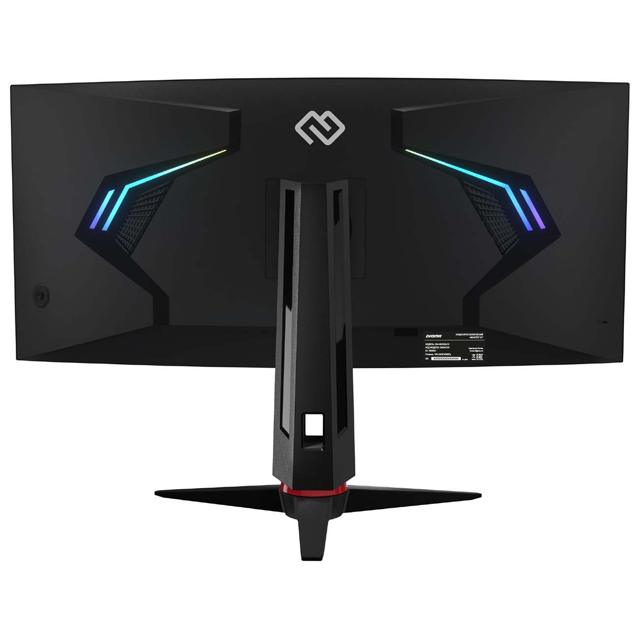 Монитор игровой Digma Gaming 34" VA черный DM-MONG3410