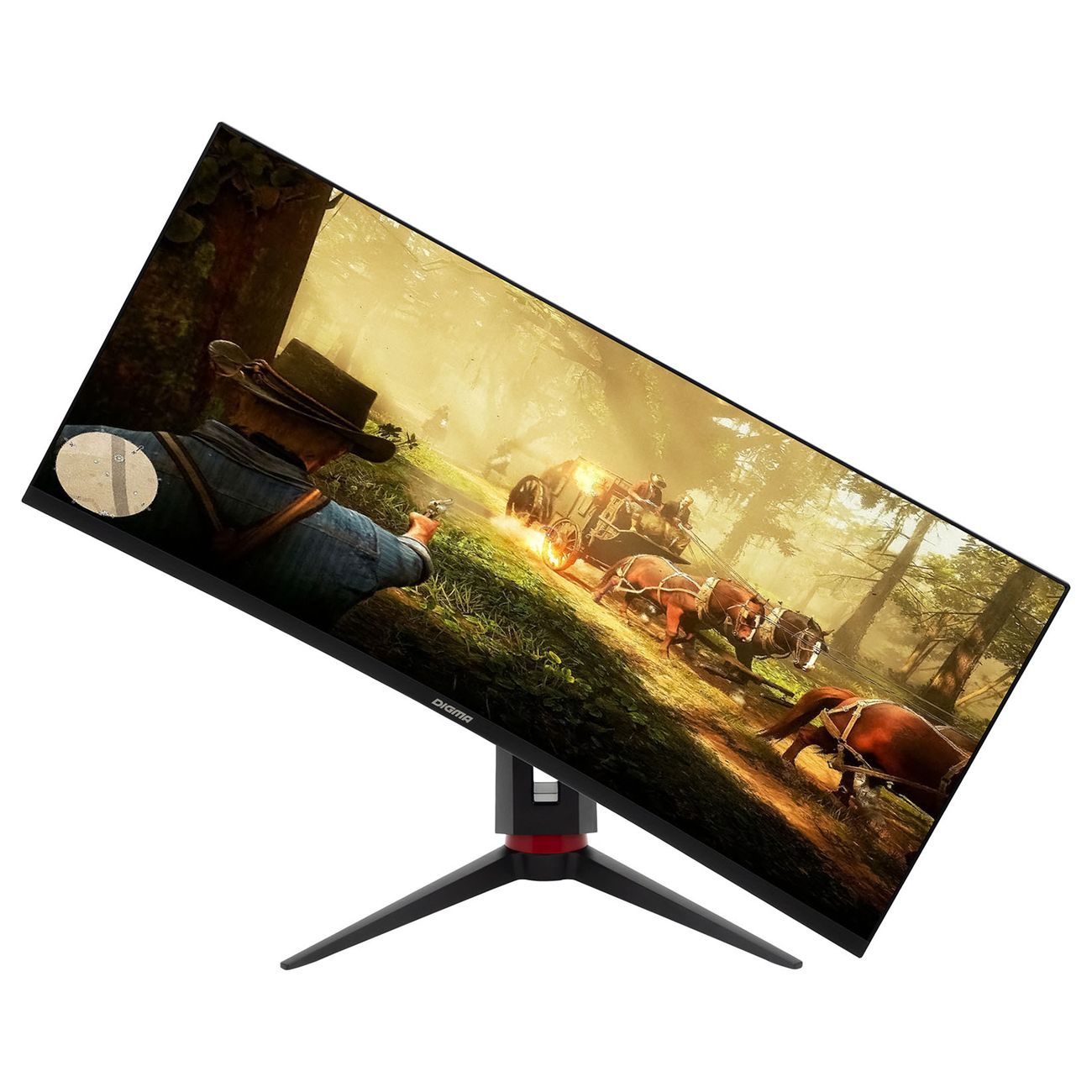 Монитор игровой Digma Gaming 34" VA черный DM-MONG3410