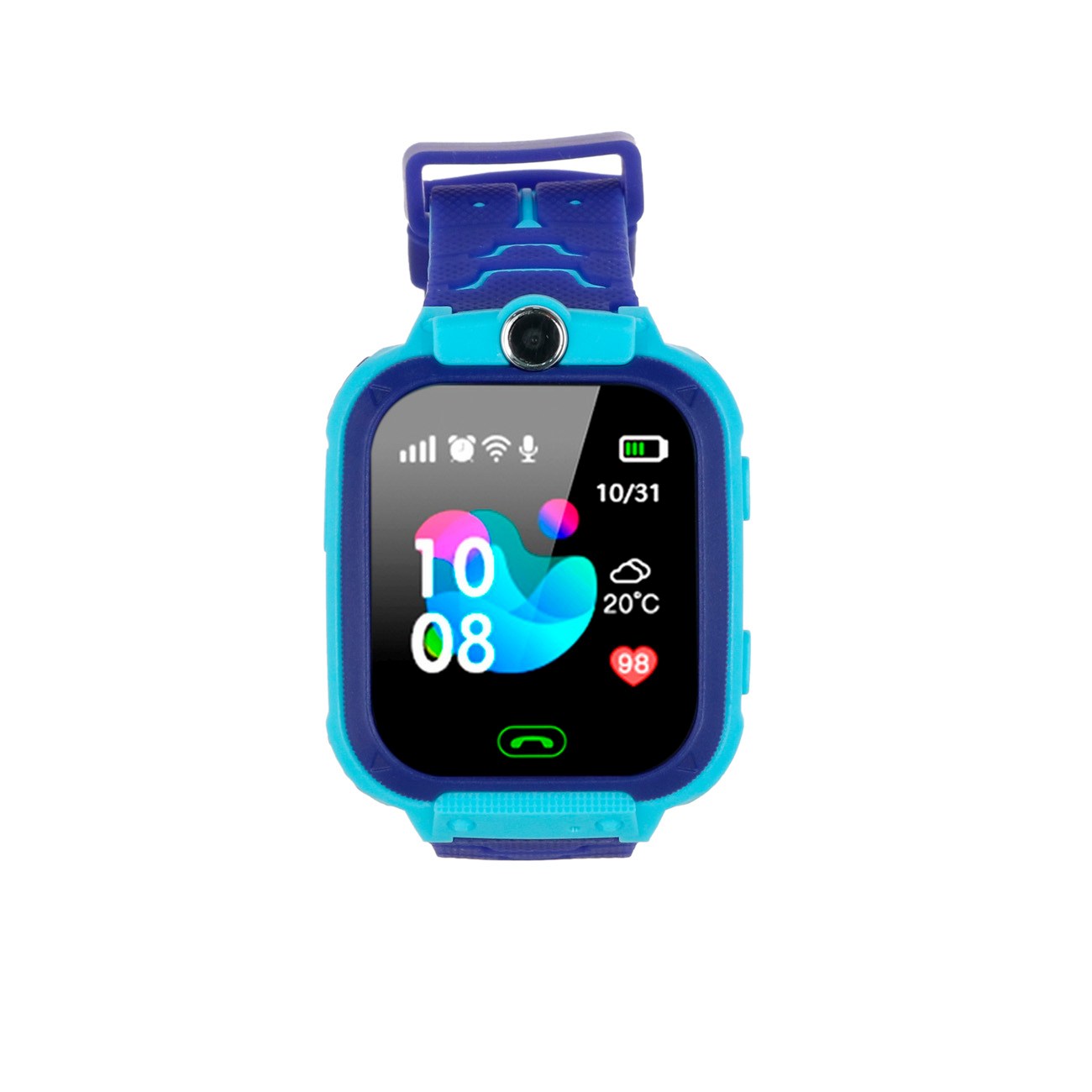 Часы с GPS трекером RUNGO RNGK1BL K1, голубые