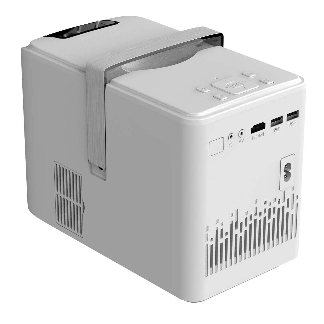 Видеопроектор мультимедийный HIPER Cinema B11 White LCD