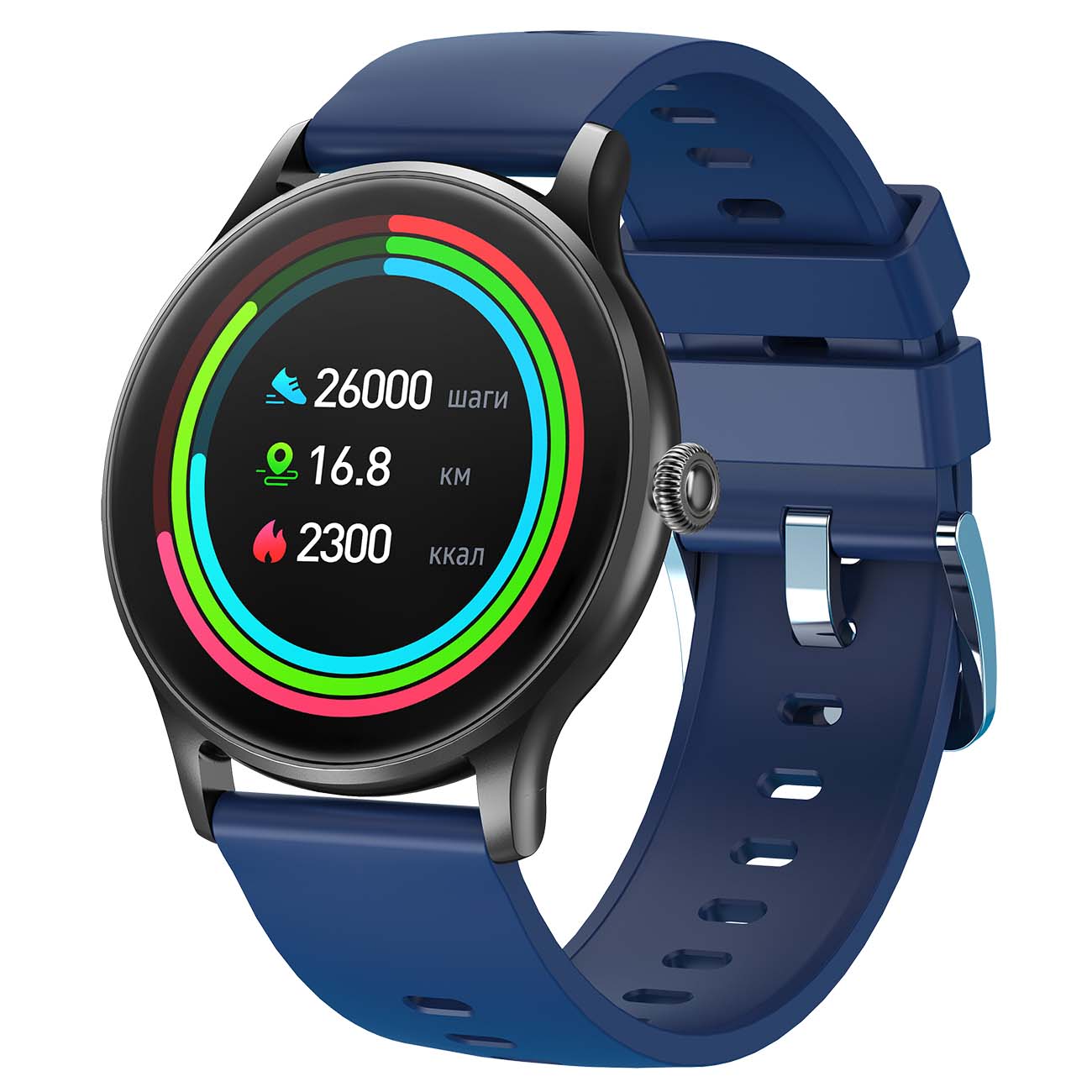 Смарт-часы RUNGO W10 темно-синий (RNGW10DRKBL)