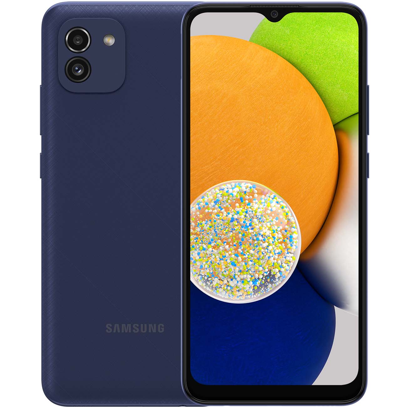 Смартфон Samsung Galaxy A03 3/32GB Blue (SM-A035) фото