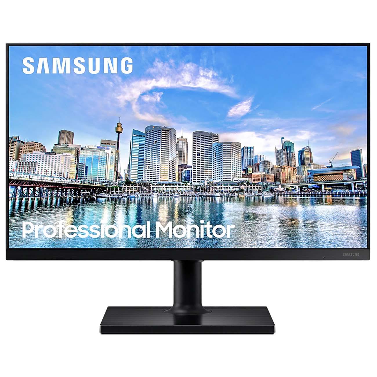 Монитор Samsung T45F 23.8"/IPS/1920х1080/75Гц/черный (F24T450FQI)