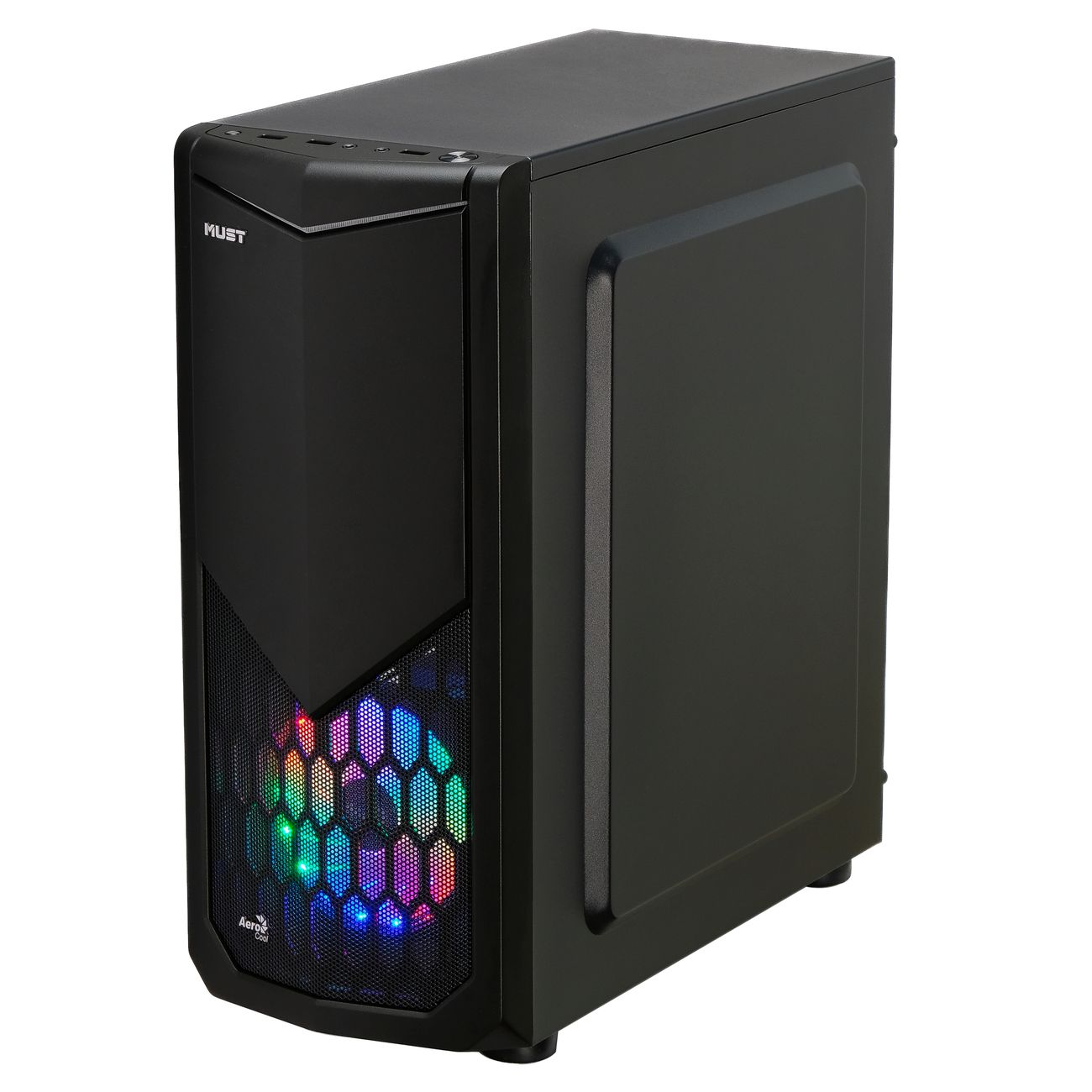 Системный блок игровой MUST MBM360 (R5-3600/16GB/SSD512Gb+HDD1Tb/RTX3050/NoOS) фото