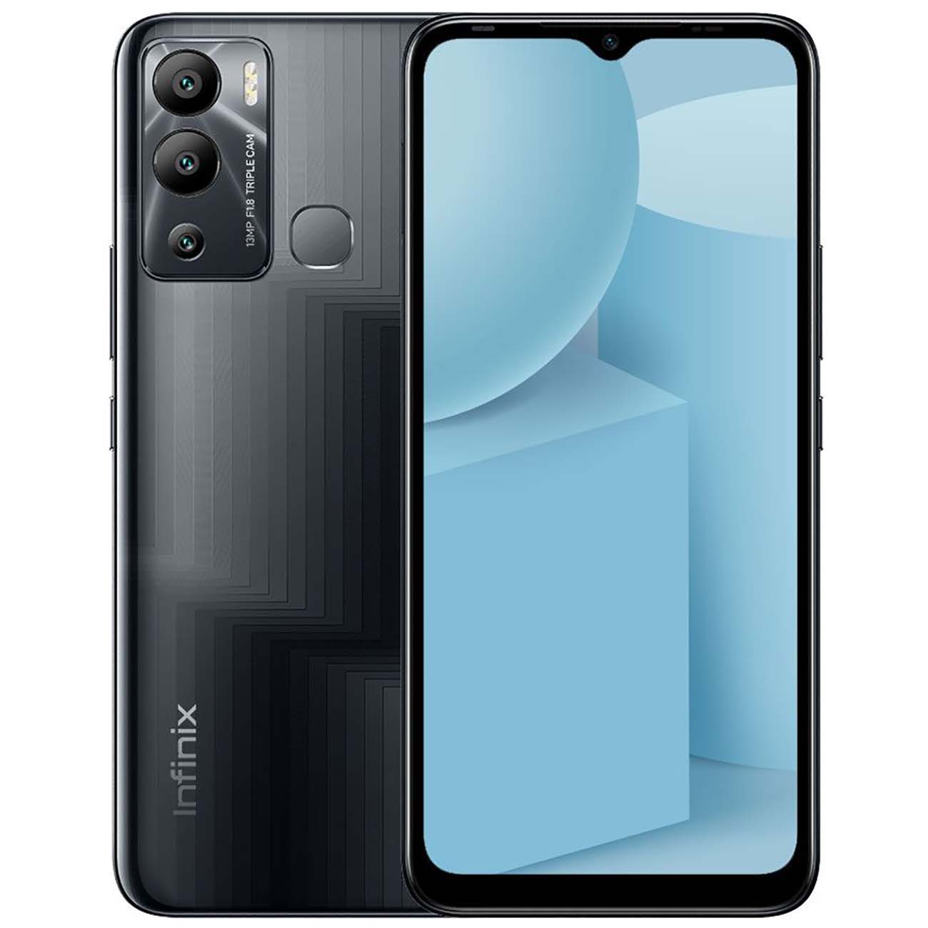 Смартфон Infinix Hot 12i X665B 4/64Gb черный фото