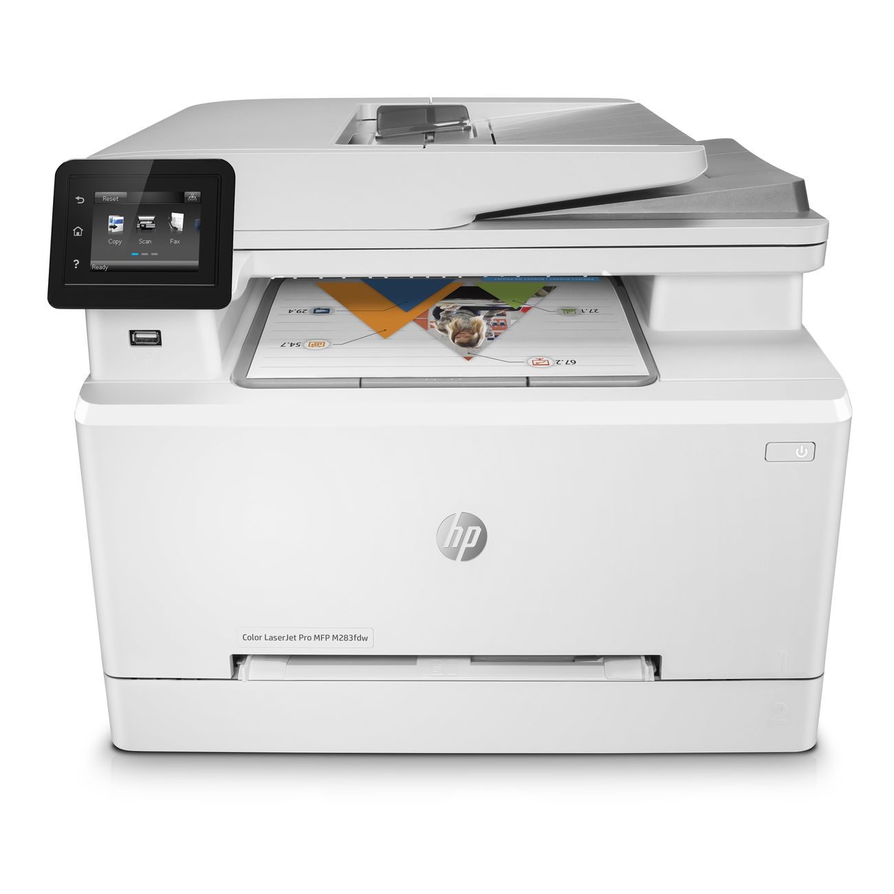Лазерное МФУ (цветное) HP Color LaserJet Pro M283FDW (7KW75A)