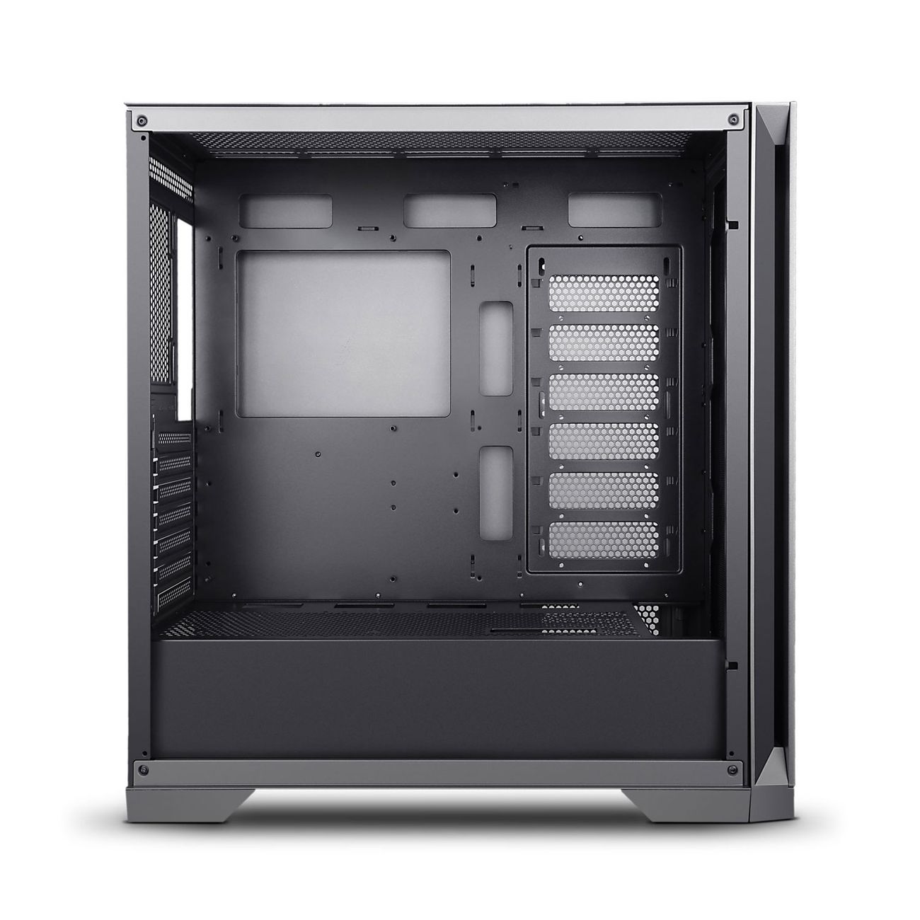 Корпус для компьютера Code GC-LX1, закаленное стекло, черный