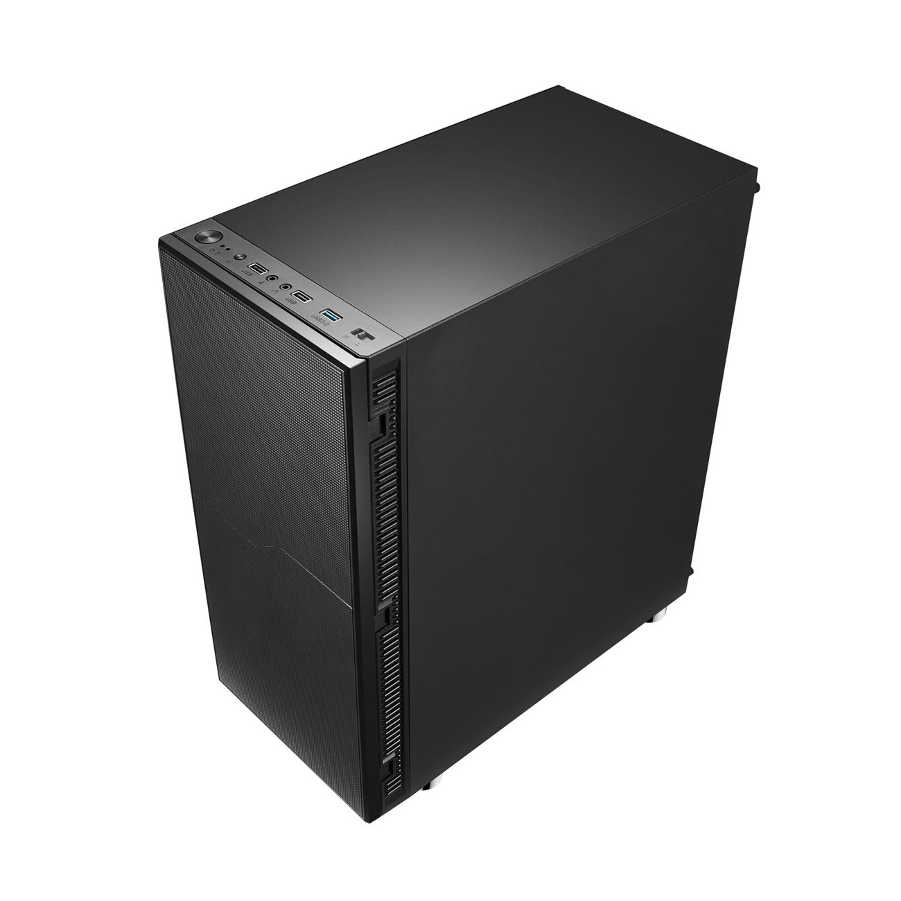 Корпус для компьютера Code GC-MX3, шумоподавляющее покрытие, черный