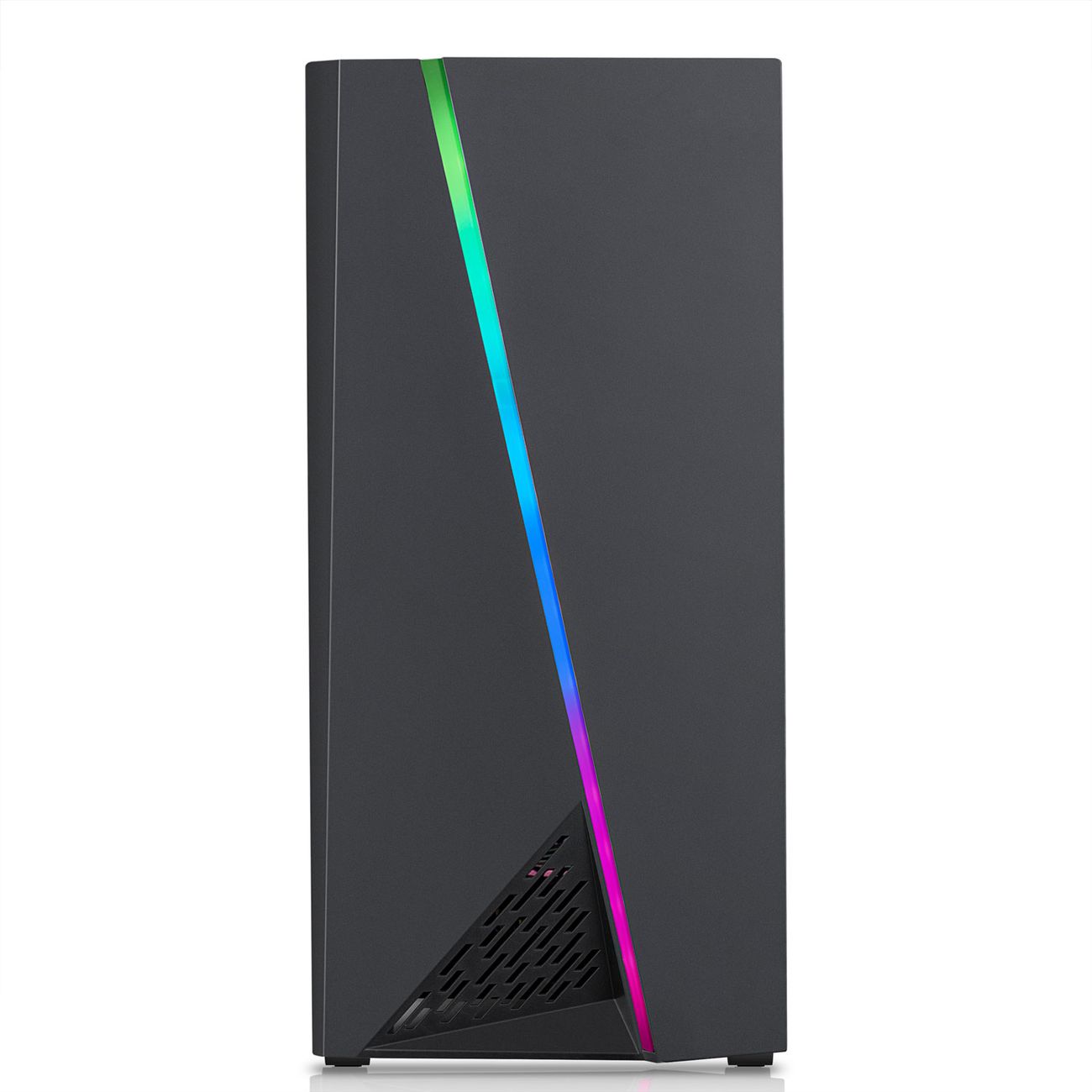 Корпус для компьютера Code GC-SX3, акриловая панель, ARGB, черный