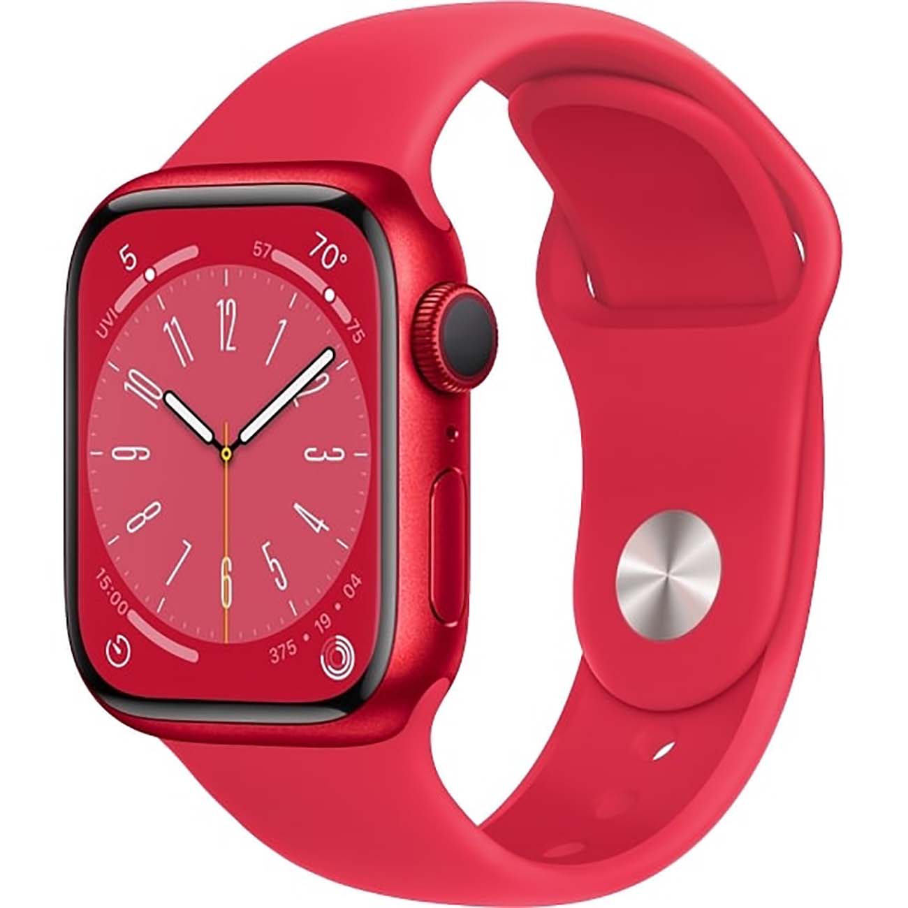 Смарт-часы Apple Watch Series 8 41mm (PRODUCT) RED Aluminum Case with Red Sport Band, размер Regular (MNP73) фото