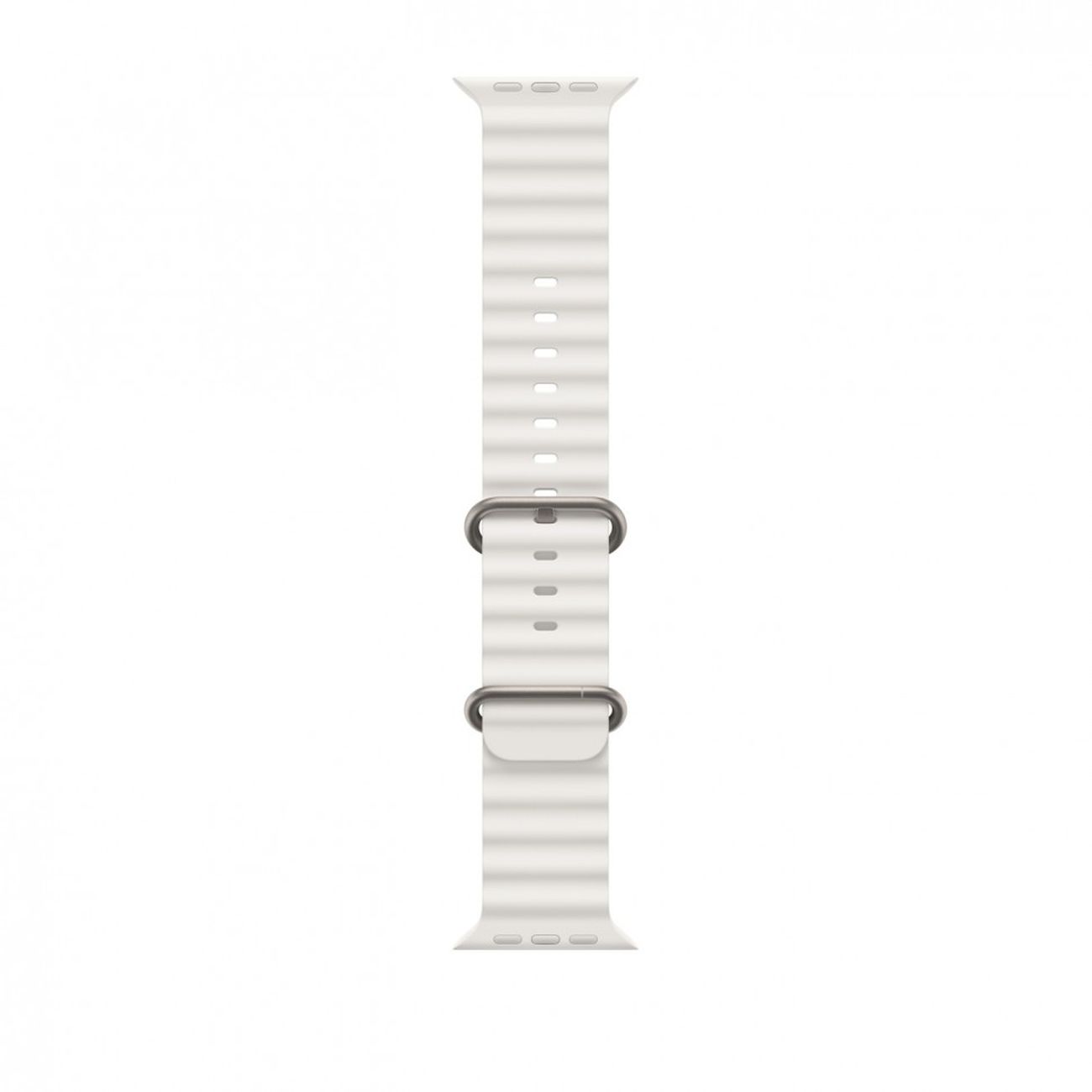 Смарт-часы Apple Watch Ultra 49mm Titanium Case with White Ocean Band, размер M (MNHM3)