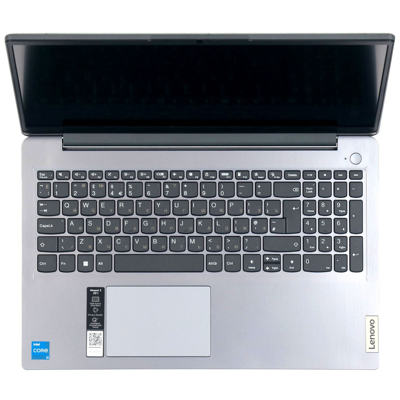 Ноутбук Lenovo IdeaPad 3 15ITL6/15.6"/Core i3-1115G4/4/HDD1TB/noOS/серый