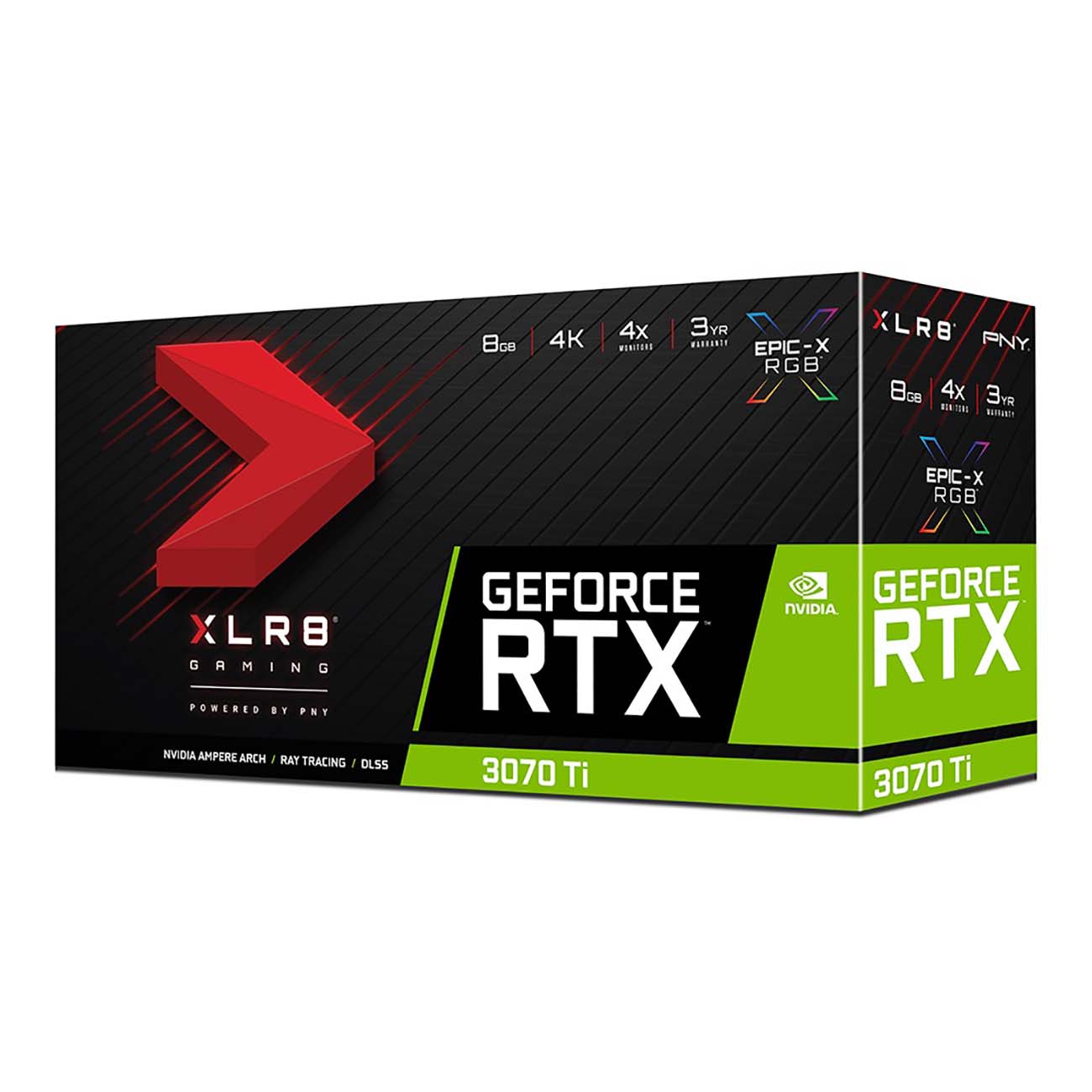 Видеокарта PNY GeForce RTX 3070 Ti 8GB XLR8 Gaming UPRISING Edition
