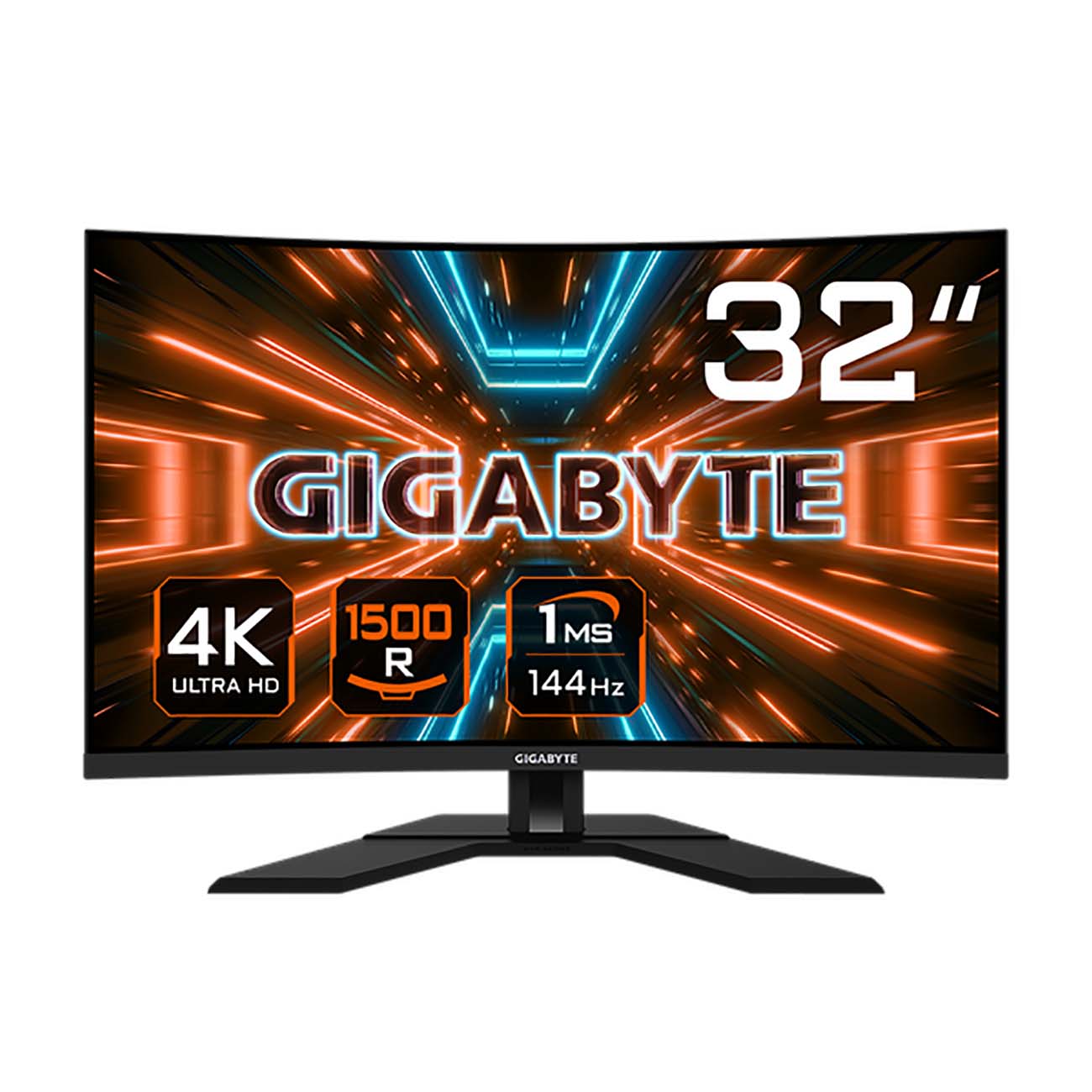 Монитор игровой GIGABYTE 31.5"/VA/3840x2160/160Гц/черный (M32UС-EK)