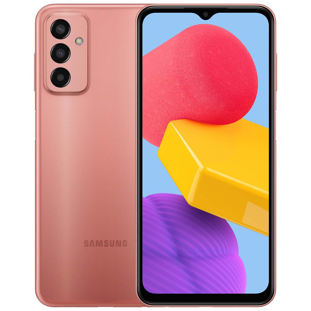 Смартфон Samsung Galaxy M13 4/128GB оранжевая медь (SM-M135F)
