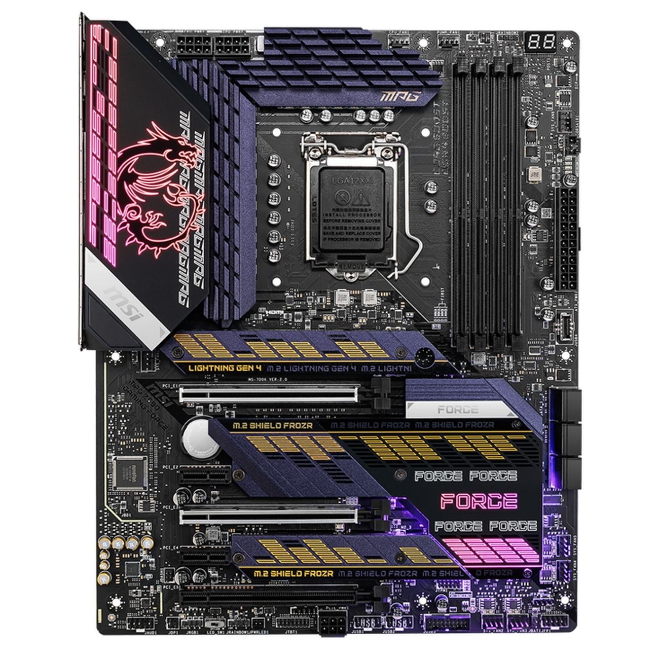 Материнская плата MSI MPG Z590 GAMING FORCE фото