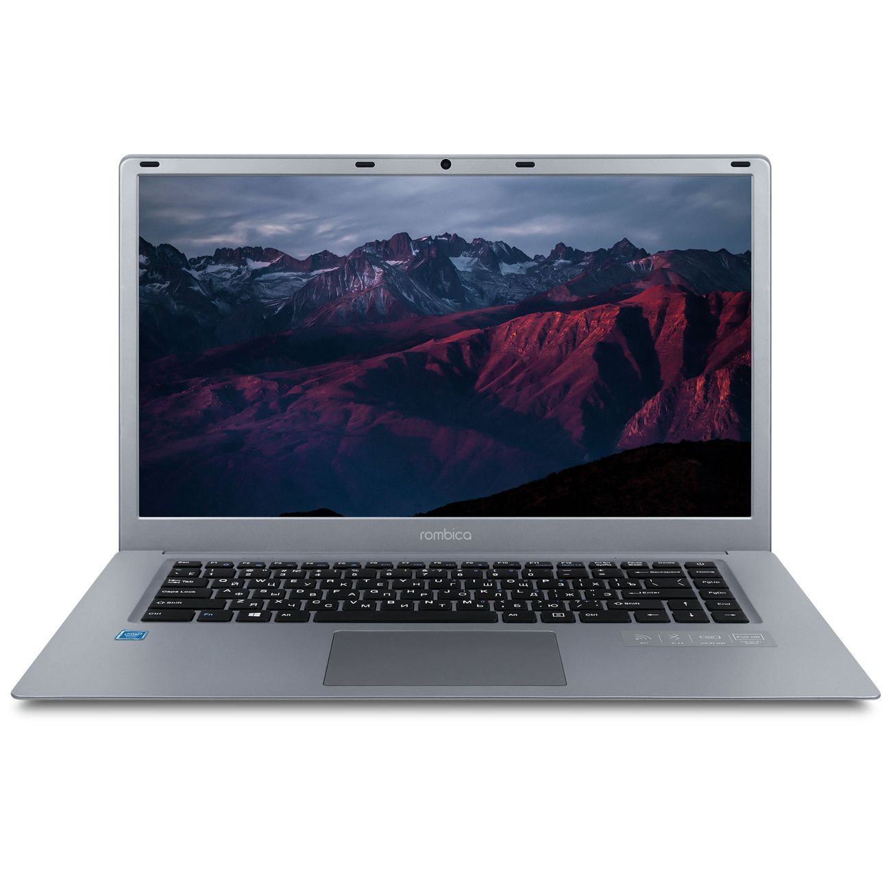 Ноутбук Rombica myBook Mercury 128 PCLT-0002/15.6"/Celeron N4020/4/128/noOS/Gray