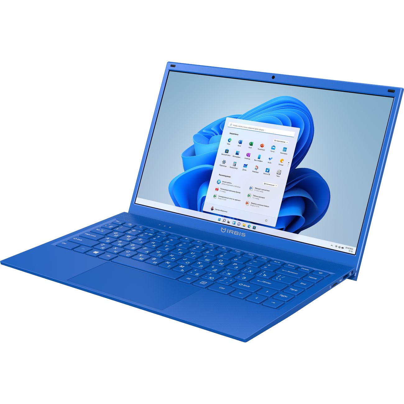 Ноутбук Irbis 14NBC0002/14"/AMD Ryzen 5 3500U/16/256/Win/синий