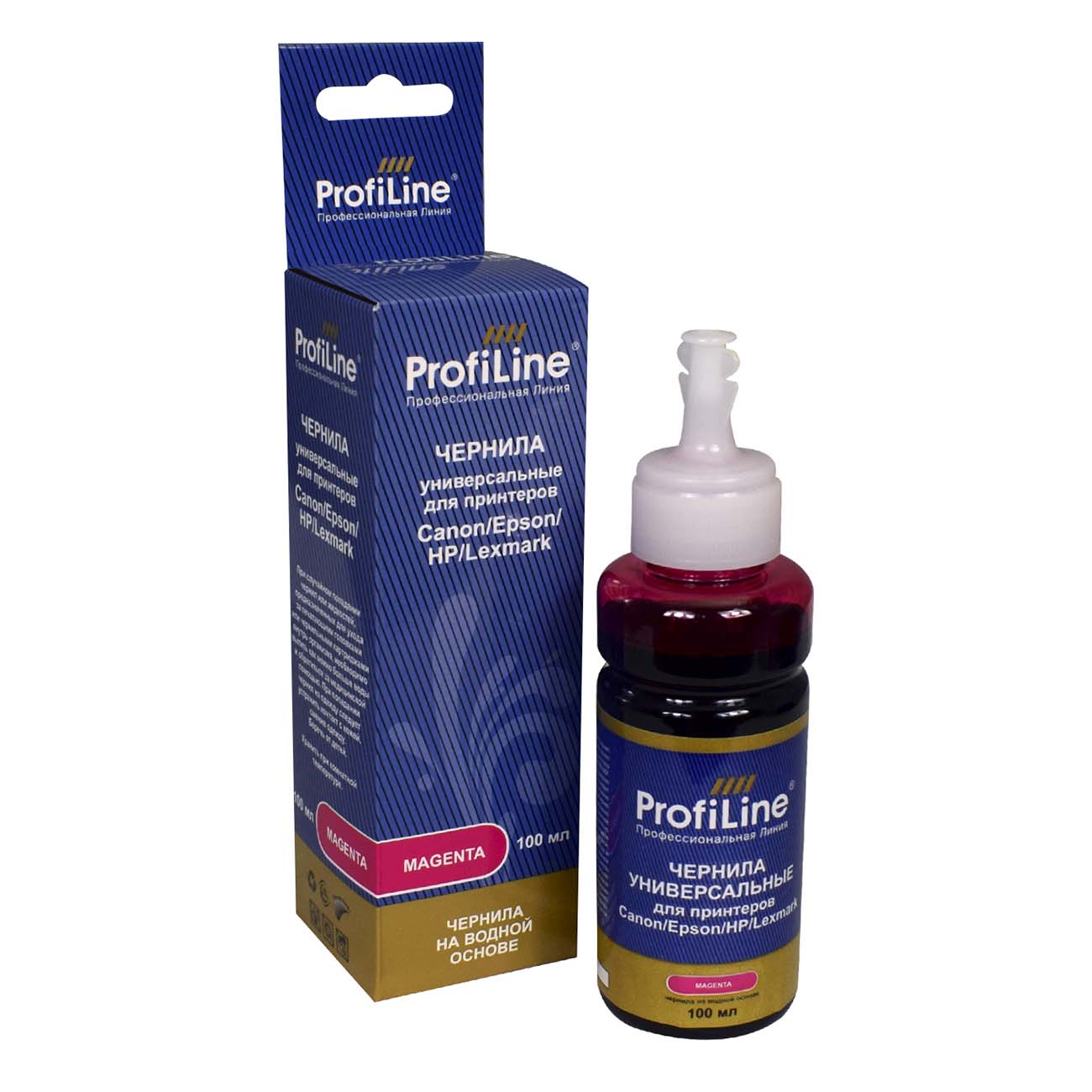 Чернила для принтера Profiline универсальные водорастворимые Magenta 100ml