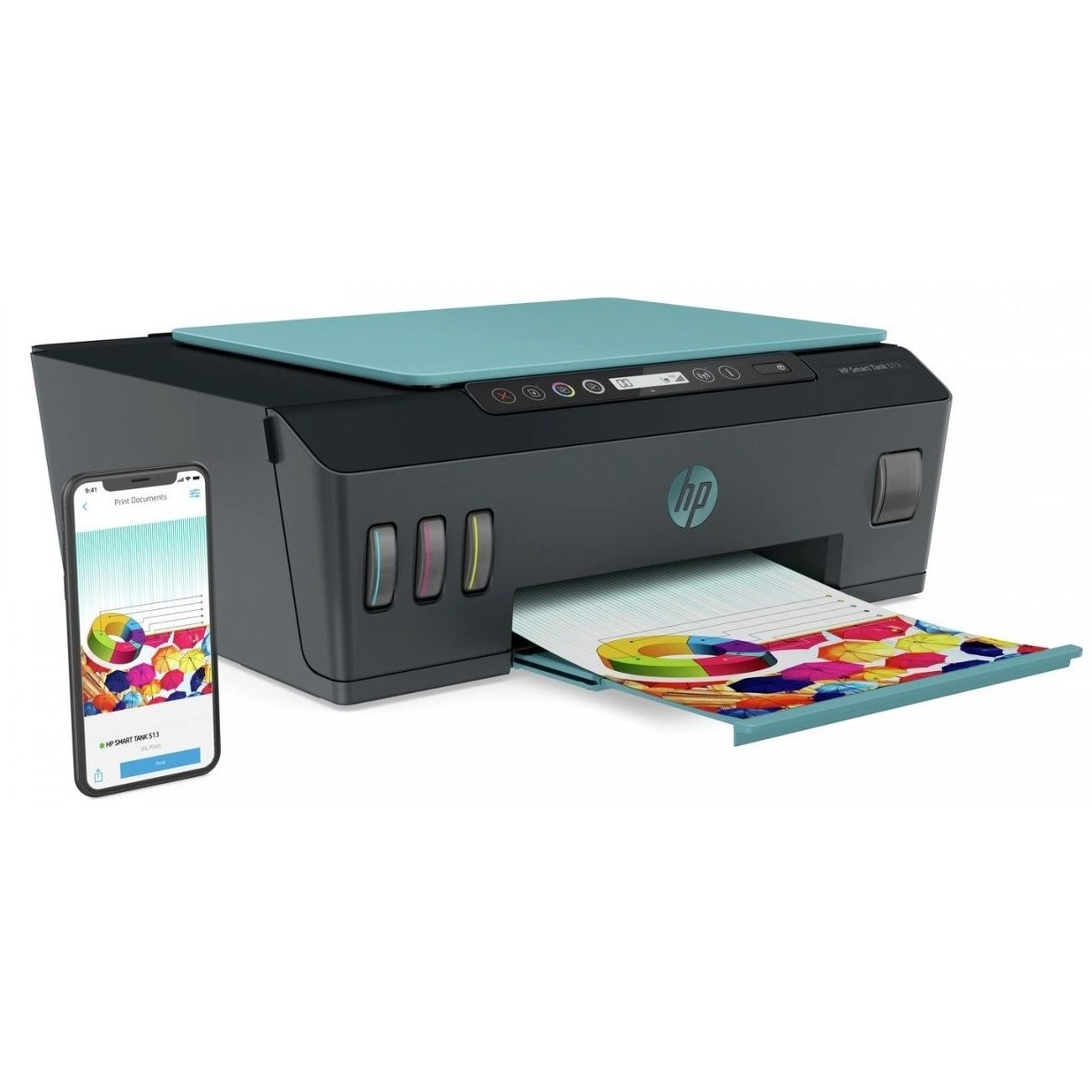 Струйное МФУ HP Smart Tank 513 (9JF88A)