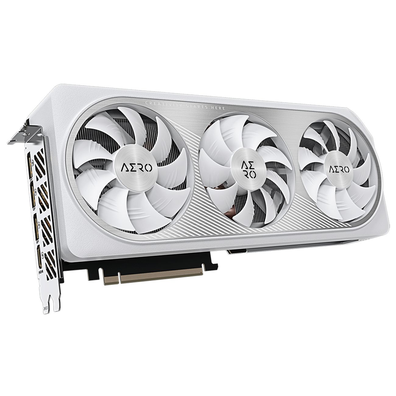 Видеокарта GIGABYTE NVIDIA GeForce RTX 4070 Ti AERO OC 12GB (GV-N407TAERO OCV2-12GD)
