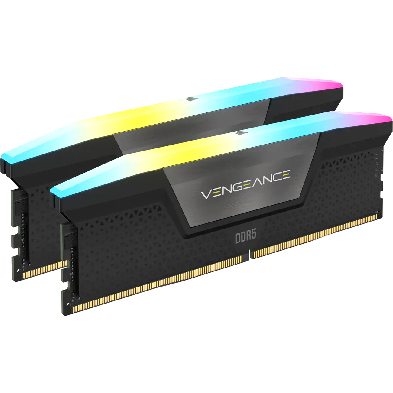 Оперативная память Corsair Vengeance RGB DDR5 32 ГБ 5600МГц DIMM (CMH32GX5M2B5600C40) (2x16Gb Kit) фото