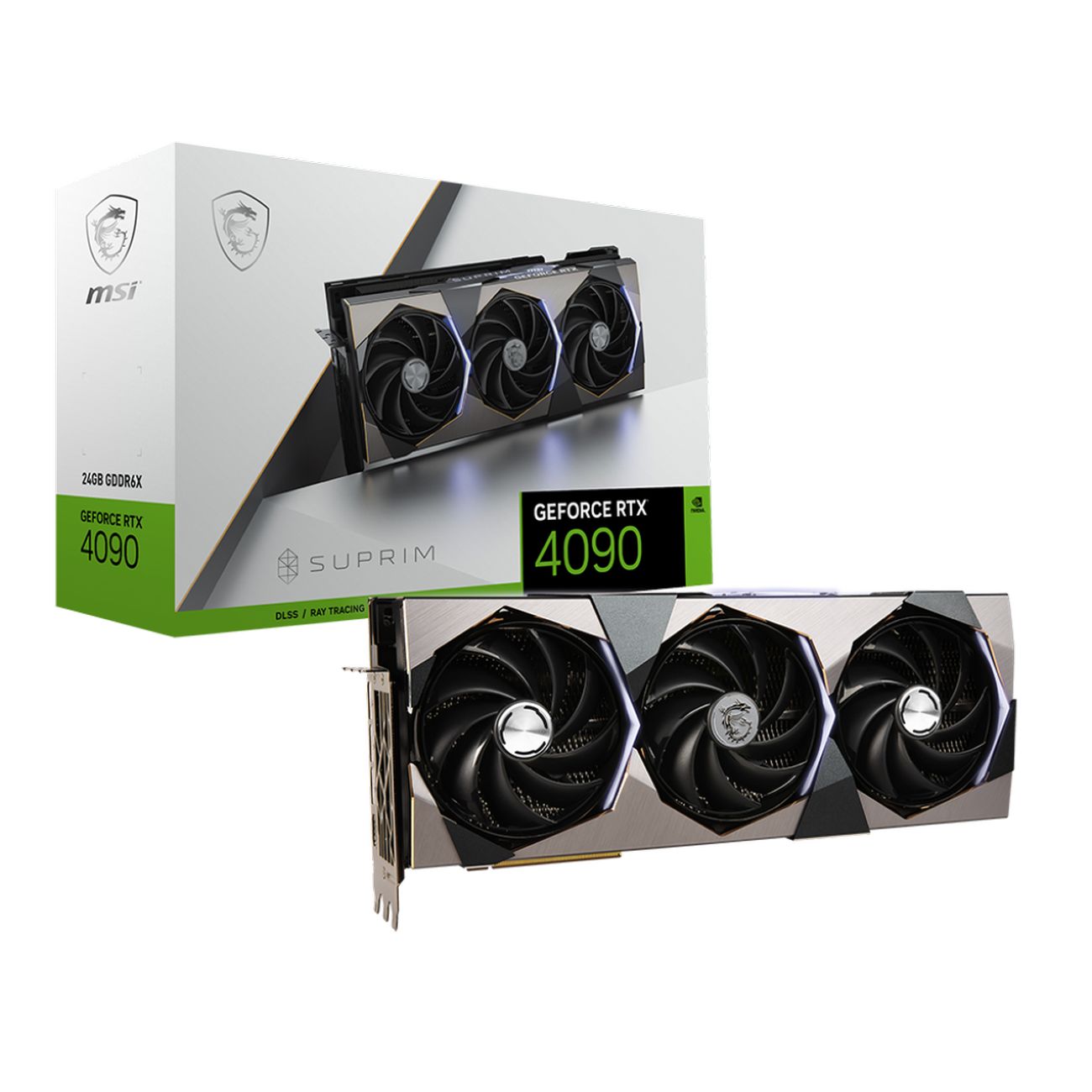Видеокарта MSI NVIDIA GeForce RTX 4090 SUPRIM 24GB